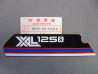 Décor sur cache filtre à air type3 de XL125S 1980 HONDA 87128-437-850ZC