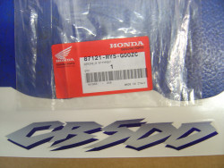 Décor flanc selle droit type3 Honda CB500W 98 - Réf. 87121MY5G00ZC