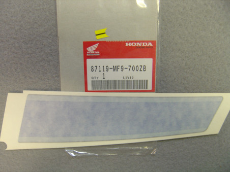 Autocollant gauche tête de fourche Honda VT500EF 85 | 87119MF9700ZB