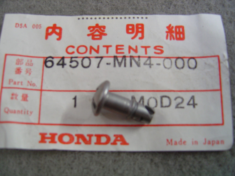 Vis Quart de Tour 6x14 Carénage Honda 64507-MN4-000