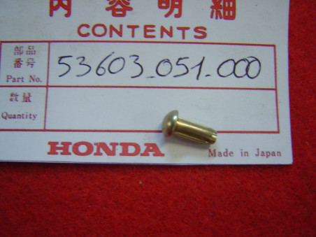 Rivet 4.1mm Antivol Direction Honda – Réf. 53603-051-000