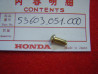 Rivet 4.1mm Antivol Direction Honda – Réf. 53603-051-000