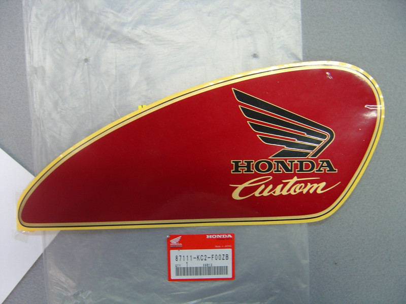 Décor autocollant réservoir droit Honda CM125 1999 - Type 2