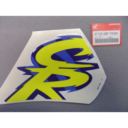 Décor autocollant réservoir droit Honda CR80RR 1994 - Ref 87123GBF700ZA