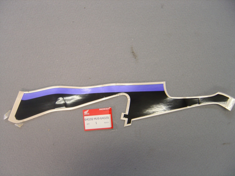 Autocollant Auvent AV Droit CBR600FN 92 Honda 64232-MV9-640ZB