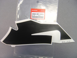 Décor autocollant A d'auvent central droit de CBR600RR 03 code couleur