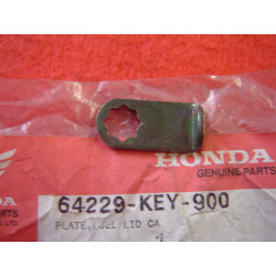 Plaque verrouillage trappe essence Honda FES125 FES250 - 64229KEY900