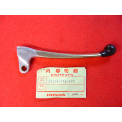 Levier de frein noir Honda sans embout caoutchouc | 53175116690