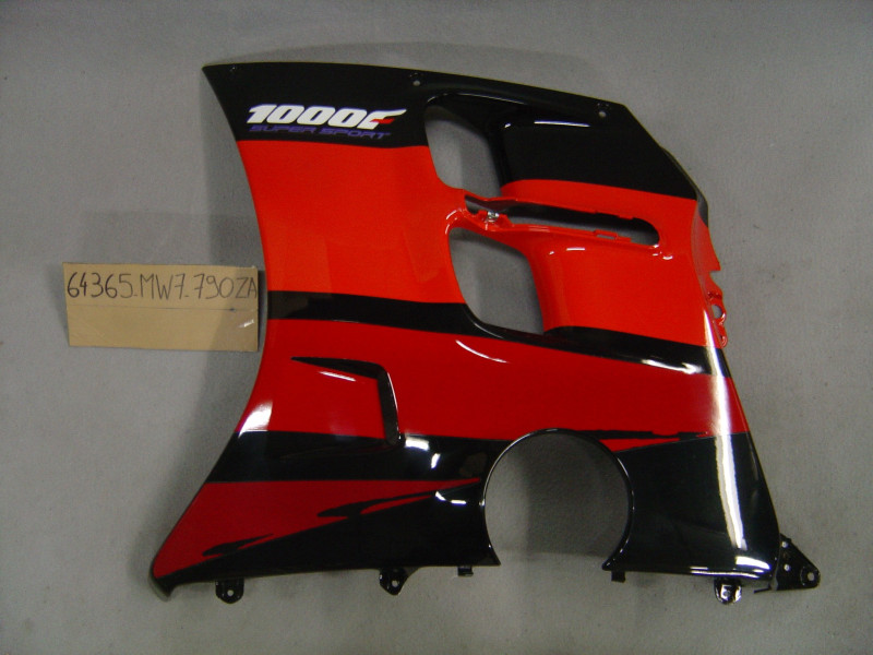 Flanc Carénage Gauche Honda CBR1000F 92 | Réf. 64365MW7790ZA