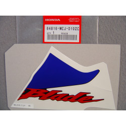 Autocollant carénage inférieur gauche Honda CBR900RR3 2003