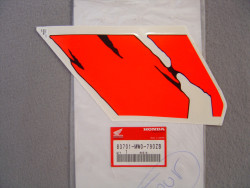 Autocollant couvercle latéral gauche Honda CBR900RRP 1993