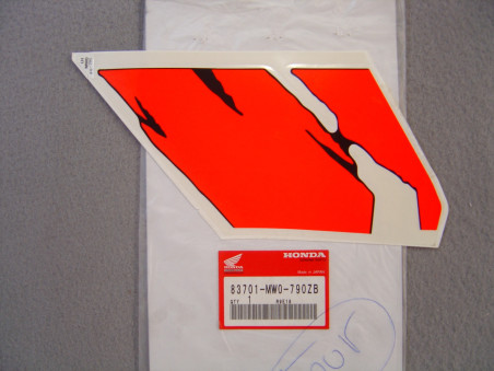 Autocollant couvercle latéral gauche Honda CBR900RRP 1993