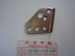Plaque d'appui de verrou de guidon de NH80 lead 92 plus livrable Honda idem 5