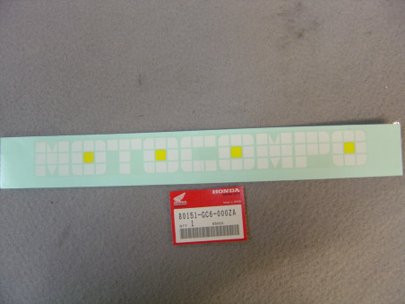 Décor Autocollant Honda MOTOCOMPO Type 1 – Réf. 80151GC6000ZA