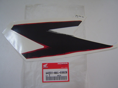 Décor autocollant tête de fourche D CBR600 97 Honda - Ref 64231MALE00ZB