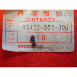 Agrafe soufflets de levier Honda CB125JX B6 – Réf. 53173351300