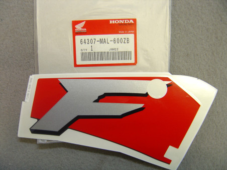 Décor autocollant B code couleur type2 de CBR600F 95