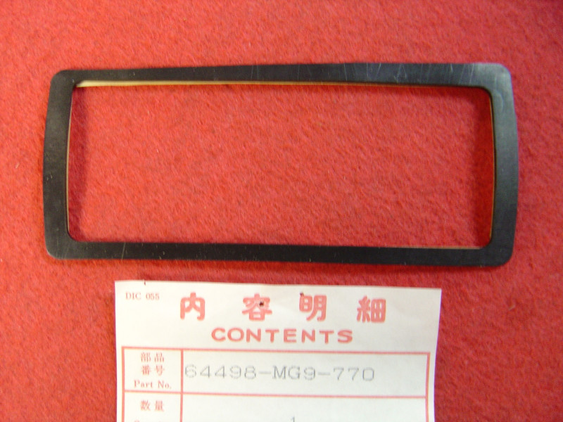 Mousse Ventilation Droite Honda GL1200 - Réf 64498MG9770