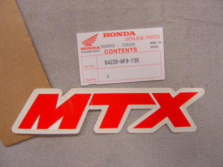 Décor autocollant Rally Sport Honda MTX50A2J - 64220GF9730