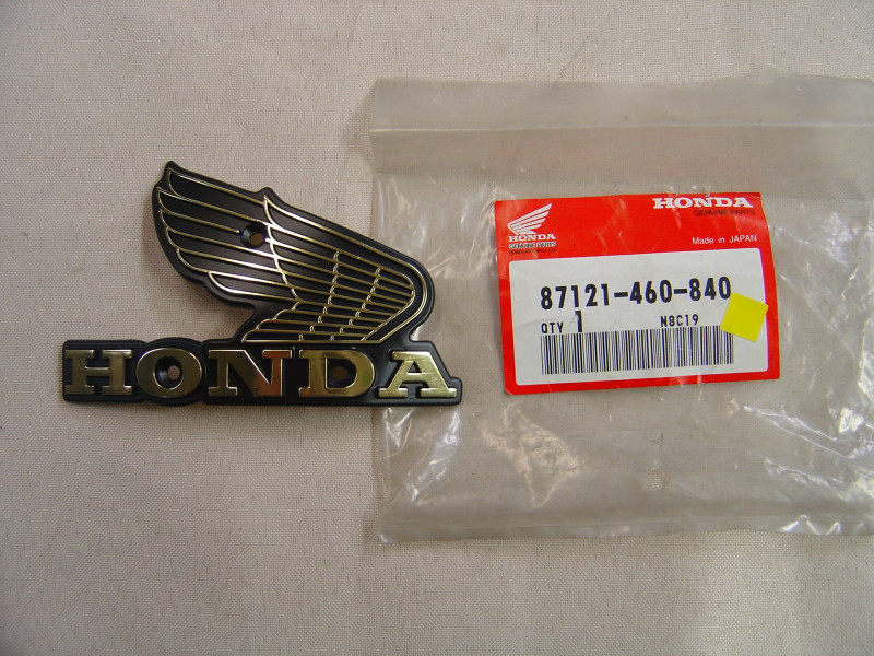 Logo réservoir Honda CB650 SCC 82 – Réf. 87121460840