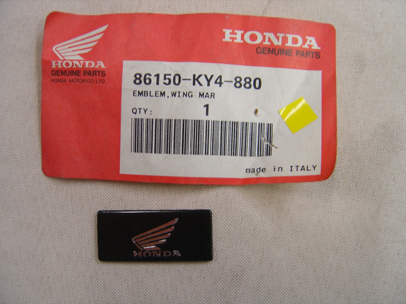 Logo Honda NSR125 1989-1992 - Réf. 86150KY4880