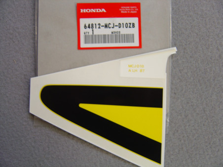 Autocollant Carénage Inférieur Gauche Honda CBR900RR 2003