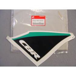 Décor autocollant carénage gauche Honda CBR600FM 1991