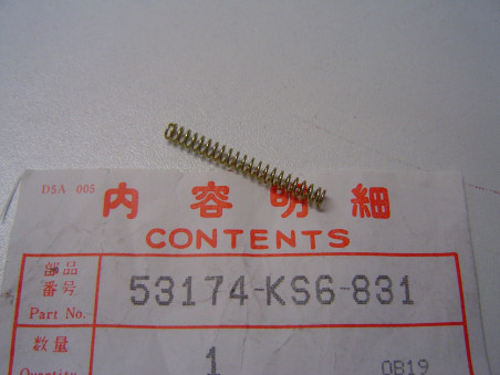 Ressort levier de frein Honda CR125 CR250 CR500 - 53174KS6831
