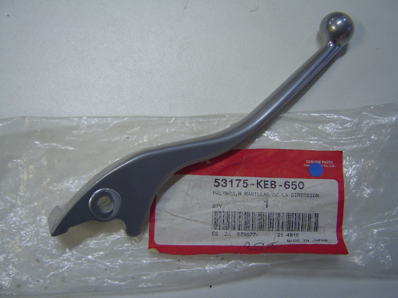Levier droit Honda CA125 Rebel CMX250 - Réf 53175KEB650