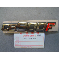 Emblème Cache Latéral Gauche Honda CB900FA FB | Réf. 87124438710
