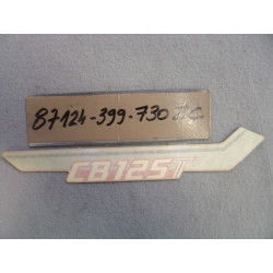Décor droit type3 cache latéral Honda CB125TB | Réf. 87124399730ZC