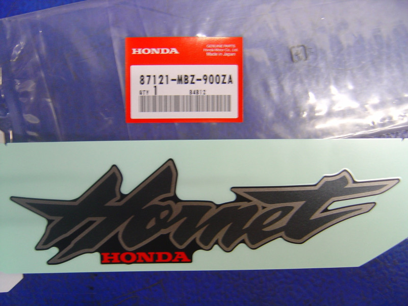 Décor réservoir type10 Honda CB600F Hornet 2001 | 87121MBZ900ZA