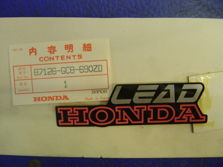 Décor autocollant face avant Honda NH80MSG-86 type4 | 87126GC8690ZD