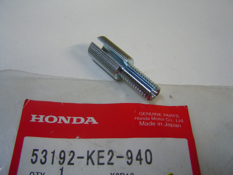 Vis réglage câble frein avant Honda CG125 95/98 | 53192KE2940
