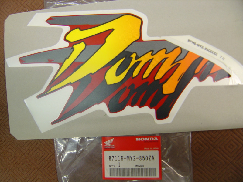 Décor B Type10 Honda NX500 NX650R 94 – Réf. 87116MY2850ZA