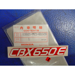 Décor autocollant de cache latéral de CBX650ED 83
