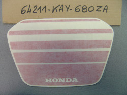 Décor autocollant Honda NX125 type 1 - Réf. 64211KAY680ZA