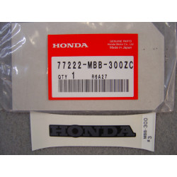 Autocollant carénage siège arrière Honda VTR1000 NH359