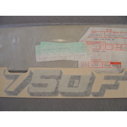 Autocollant Carénage Inférieur Honda CBX750FE CB750FE | 87115MJ0300ZC