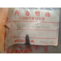 Agrafe coulisseau chaîne Honda XL500SB 1981 – Réf. 52172435731