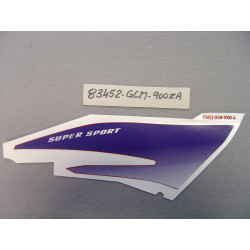 Décor autocollant B carrosserie droit Honda SZX50SW X8R 98