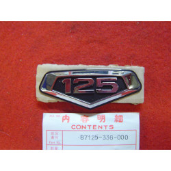 Emblème Cache Latéral Droit Honda CB125K5 - Réf. 87125336000
