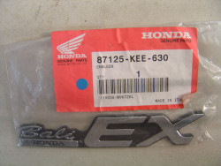 Emblème Honda Bali SJ100T 96 – Référence 87125KEE630