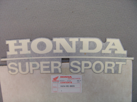 Autocollant Carénage Honda NSR125R2H 87 - Réf. 64244KR1860ZA