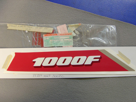 Décor Autocollant Auvent Siège Honda CBR1000FM 91 Droit