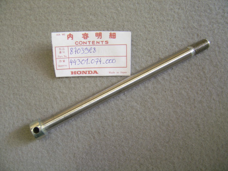 Axe de roue avant Honda ST70 CT70H QA50K2 - Réf. 44301074000