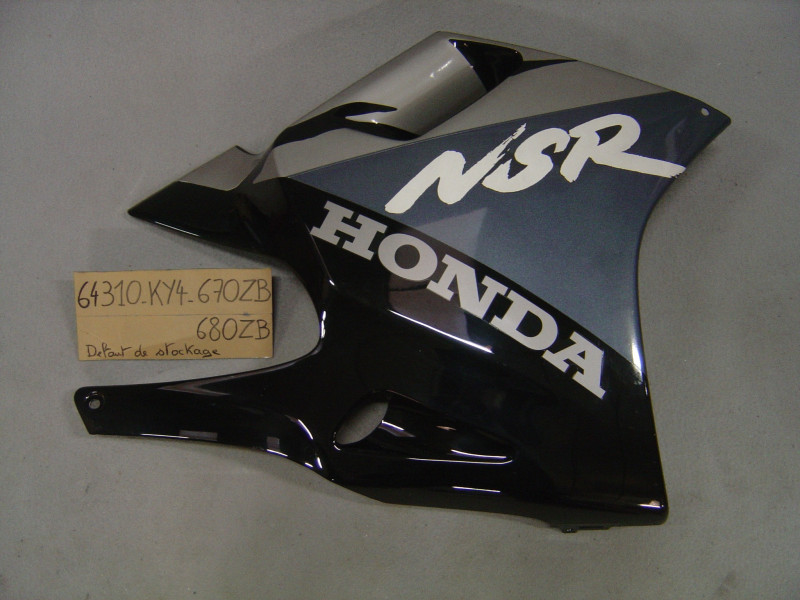 Flanc Carénage Droit Honda NSR125R 1992 - Réf. 64310KY4670ZB