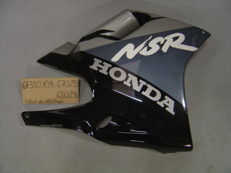 Flanc Carénage Droit Honda NSR125R 1992 - Réf. 64310KY4670ZB