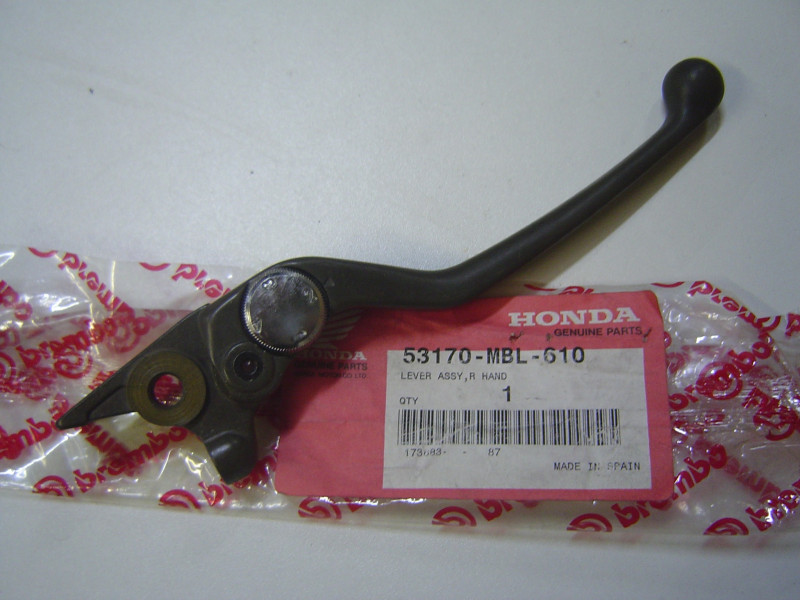 Levier droit Honda NT650V - Référence 53170MBL610