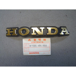 Emblème droit réservoir Honda CB750K7 - Réf. 87121405000